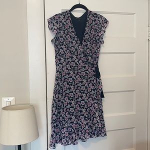Banana Republic Floral Wrap Dress - Size 4